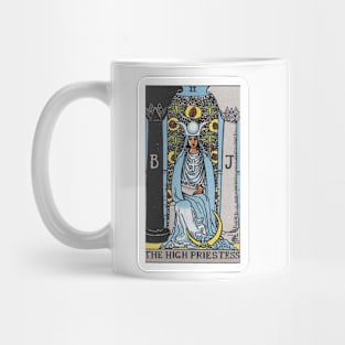 The High Priestess, Raider Waite tarot, Divination Tarot Mug